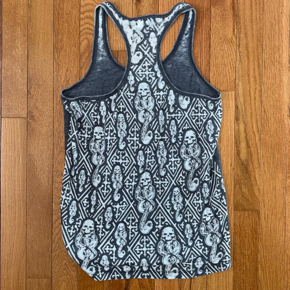 Harry Potter Tank Top Snake Slytherin Top Size Small Tee Shirt - Picture 7 of 9